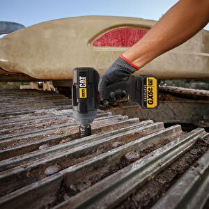 Cat Dx73g 18volt 5.0 Ah. Graphene Çift Akülü 1700/2100nm Kömürsüz Profesyonel Şarjlı Somun Sıkma