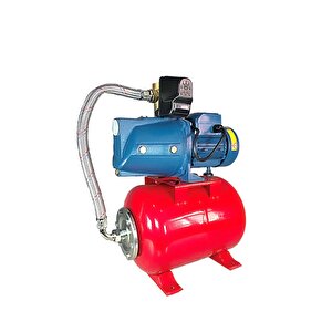 İbeltech 1hp 1" Jet Pompalı 24 Litre Tanklı 5 Kat 5 Daireye Yeterli Paket Hidrofor