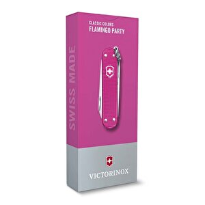 Victorinox 0.6221.251g Flamingo Party Classic Alox Çakı