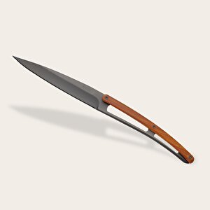 6 Deejo Steak Knives Serrated, Coral Wood Bıçak Seti