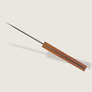 6 Deejo Steak Knives Serrated, Coral Wood Bıçak Seti