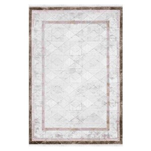 Nüans 1047 Vizon Serisi Akrilik Salon Oturma Yatak Odası Halısı 160x230 cm