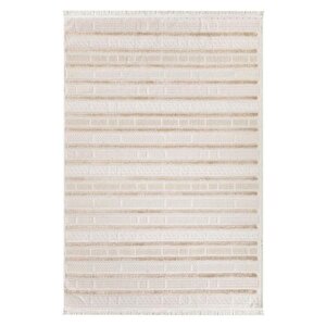 Havana 3006 Bej İskandinav Serisi Salon Oturma Yatak Odası Halısı 200x290 cm