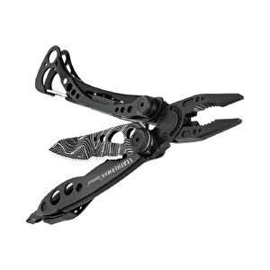Skeletool Black Topo Blade