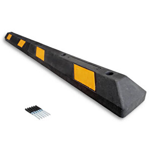 Kauçuk Otopark Stoperi Kauçuk Otopark Sonlandırma 184 Cm