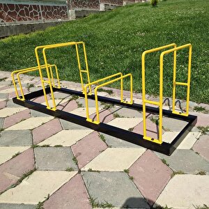 Bisiklet Park Yeri Bisiklet Park Demiri 4'lü Bisiklet Park İstasyonu