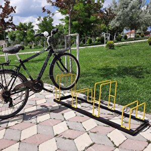 Bisiklet Park Yeri Bisiklet Park Demiri 4'lü Bisiklet Park İstasyonu