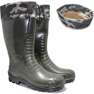 Pvc Küklü Konçlu Sanayi Tarım Çizmesi 38-39