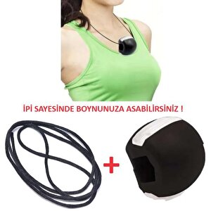 Çene Çıkarıcı Egzersiz Topu Çene Boyun Kası Güçlendirici Kas Gıdı Çene Çizgisi Egzersizi