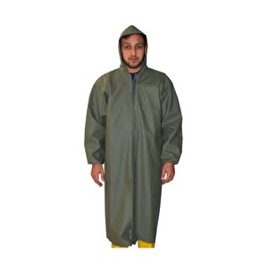 Pvc Pardesü Yağmurluk Haki