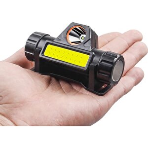 Şarjlı Dayanıklı Balıkçı Kafa Lambası Watton Wt-056