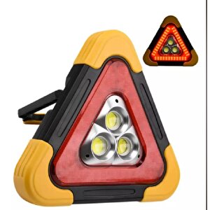 Işıklı Üçgen Led Reflektör Acil Durum Feneri Led Fener