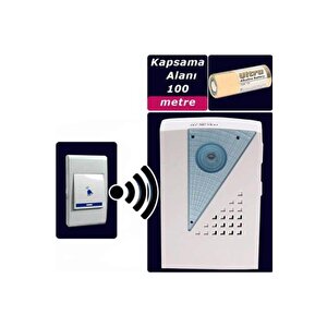 32 Melodi Lüks Uzaktan Kumandalı Zil Kablosuz Kapı Zili Wireless