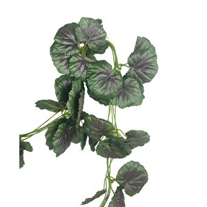 Yapay Sarmaşık Bordo Yeşil Sardunya 5dallı 230cm Doğalgaz Borusu Kapatıcı Dekoratif Yapay Çiçek