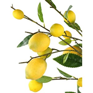 Yapay Limon Dalı 100cm Yapay Çiçek Limon Ağacı Dalı