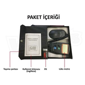 Aek-tech Lx-1010b Işık Ölçer Lüksmetre