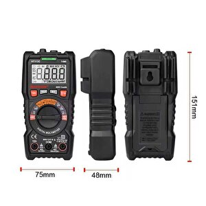 Mayilon Ht113c Dijital Profesyonel Multimetre Ekran Aydınlatmalı Auto Range 600v 10a Ac Dc