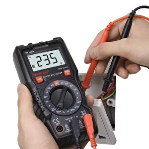Mayilon Ht113c Dijital Profesyonel Multimetre Ekran Aydınlatmalı Auto Range 600v 10a Ac Dc