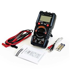 Mayilon Ht113c Dijital Profesyonel Multimetre Ekran Aydınlatmalı Auto Range 600v 10a Ac Dc