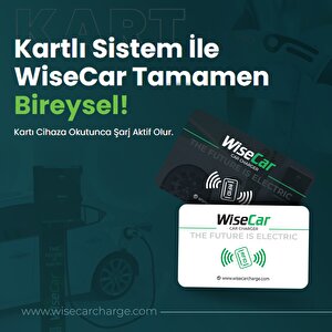 WiseCar WT3 Smart 22 Kw Duvar Tipi Elektrikli Araç Şarj İstasyonu Kablolu