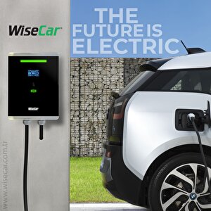 WiseCar WT3 Smart 22 Kw Duvar Tipi Elektrikli Araç Şarj İstasyonu Kablolu