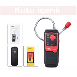 Smart Sensor At8800l Yanıcı Gaz Kaçak Dedektörü Seviye Alarmlı