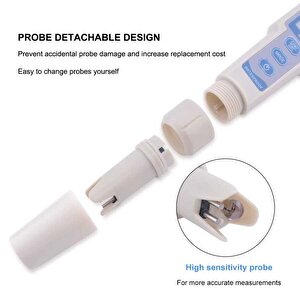 Aek-tech Ph-3508 4'ü 1 Arada Ph Metre Tds Ec Ve Sıcaklık Ölçer