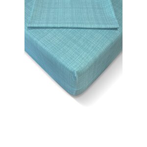 Ranforce 120*200 Cm Lastikli Çarşaf Seti Petrol-120x200
