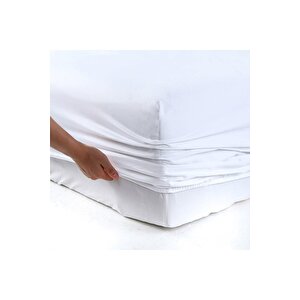 Ranforce 120*200 Cm Lastikli Çarşaf Seti Beyaz-120x200