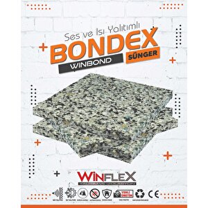 Winbond Ses Ve Isı Yalıtım Süngeri 120dns-(100x100cm) 20 mm