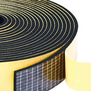 Kauçuk Ses Ve Isı Yalıtım Bandı 3mm X 15mt 7,5 cm
