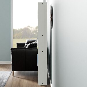 Kts2 Modern Kitaplık 5 Raflı 60x180 cm Beyaz