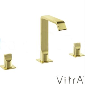 Vitra Suit 3 Delikli Soft Altın Lavabo Bataryası A4278474