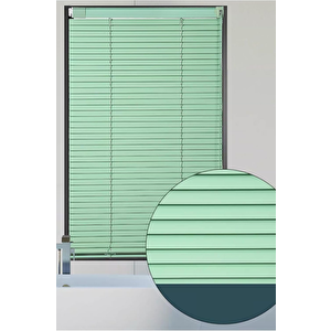 Mint Yeşili 25 Mm Metal  Jaluzi 100x240 cm