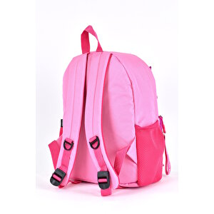 Fossil Unisex Çok Gözlü Günlük Seyahat Okul Sırt Çantası Pembe 9512