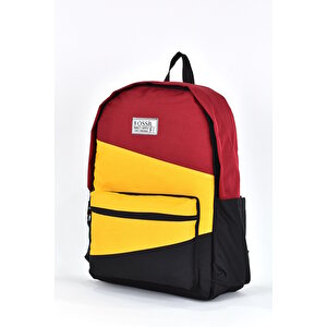 Fossil Unisex Çok Gözlü Günlük Seyahat Okul Sırt Çantası Sarı 9507