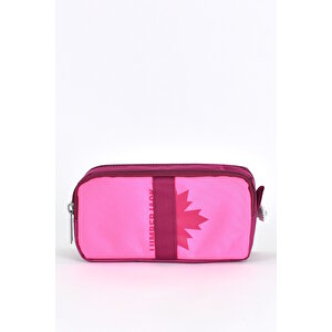 Lumberjack Çok Gözlü Unisex 2'li Okul Çantası Seti Okul Çantası Ve Kalemlik Pembe Lmcan24012
