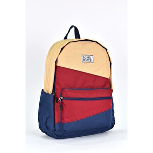 Fossil Unisex Çok Gözlü Günlük Seyahat Okul Sırt Çantası Bordo 9507