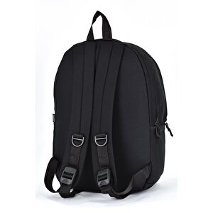 Fossil Unisex Çok Gözlü Günlük Seyahat Okul Sırt Çantası Siyah 9504
