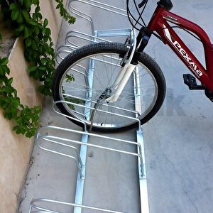 Bisiklet Park Yeri Altılı Galvaniz 40x210 Cm, Bisiklet Park Demiri