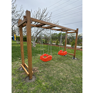 Ahşap Salıncak, İkili Park Salıncağı