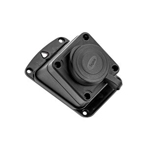 Byes 1/16a 220v Monofaze Kauçuk Tekli Eğik Duvar Priz  ( 5 Adet )