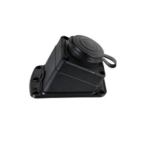 Byes 1/16a 220v Monofaze Kauçuk Tekli Eğik Duvar Priz  ( 5 Adet )