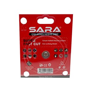 Sara S759 Çok Amaçlı Kesme Diski 115mm