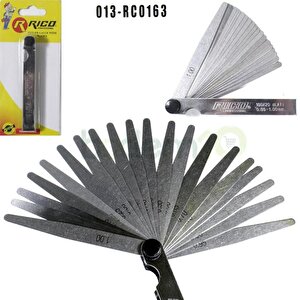Rc0163 Sentil Feeler Çakısı 0.05-1.00mm 20pcs
