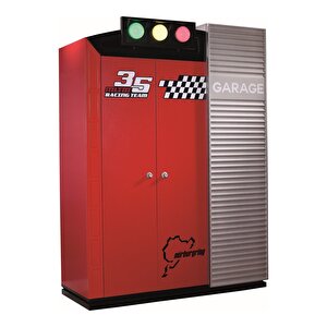 Pitstop Çocuk Odası Üç Kapılı Dolap