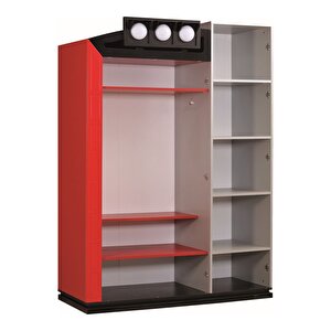 Pitstop Çocuk Odası Üç Kapılı Dolap