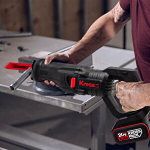Kress Kue01.9 20volt Kömürsüz Profesyonel Tilki Kuyruğu Testere (akü Dahil Değildir)