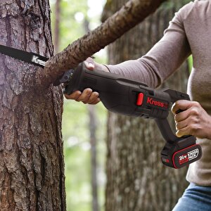 Kress Kue01.9 20volt Kömürsüz Profesyonel Tilki Kuyruğu Testere (akü Dahil Değildir)