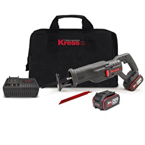 Kress Kue01 20volt/4.0ah Li-ion Çift Akülü Kömürsüz Profesyonel Tilki Kuyruğu Testere